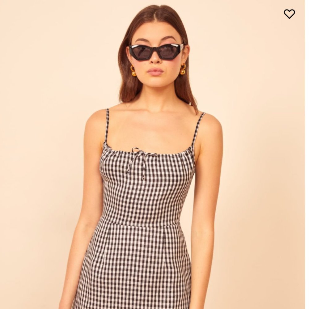 Reformation Violaine Linen Dress
